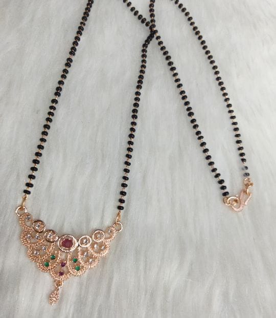 (18inch) fancy ad stone vati manglsutra