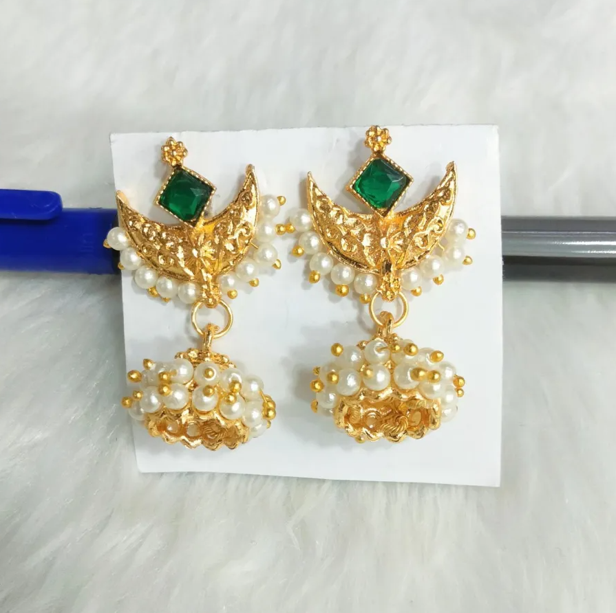 fancy chandrakor earrings